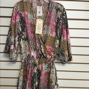 New M 3/4 Sleeve ELAN Romper